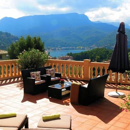 Apartamento En El Puerto De Soller Con Gran Terraza Privada Y Vistas Al Mar. Piscina Comunitaria. Localizado En Un Zona Tranquila Y Muy Soleada. Wifi Gratis Disponible. Parking. Dış mekan fotoğraf